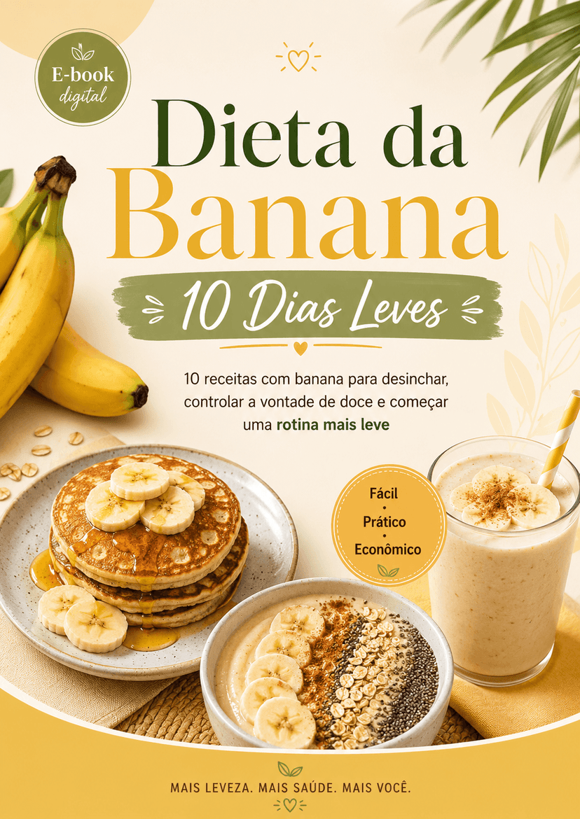 Dieta da Banana: 10 Dias Leves