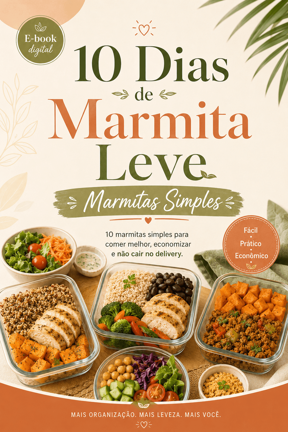 Capa do e-book 10 Dias de Marmita Leve